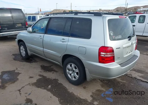 2003 Toyota Highlander V6 z USA, uszkodzony, nr VIN JTEGF21A930114756